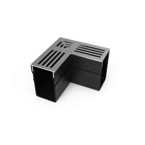 Star Drain lijngoot type 1 hoekstuk 6,5x10cm