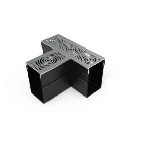 Star Drain lijngoot falcon-line t-stuk 6,5x10cm