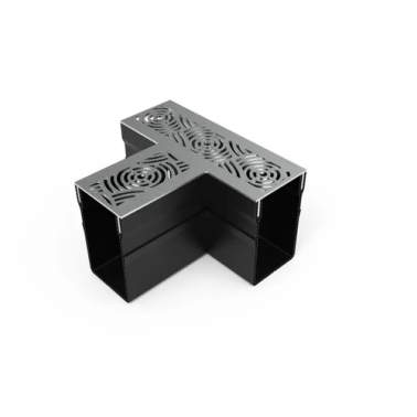 Star Drain lijngoot falcon-line t-stuk 6,5x10cm