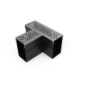 Star Drain lijngoot diamond-line t-stuk 6,5x10cm