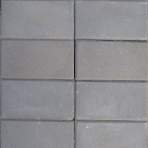 Halve betontegels 15x30x4,5cm grijs