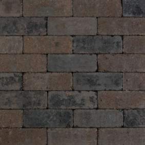 Trommel dikformaat antiek 21x6,8x6cm gebakken moderno