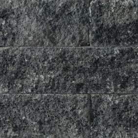 Splitrocks XL getrommeld 15x15x60cm grijs zwart