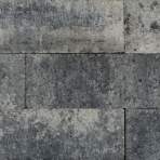 Linea palissade 12,5x12,5x45cm strak grijs zwart