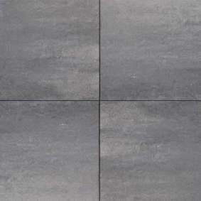 H2O square 60x60x4cm nero grey emotion comfort