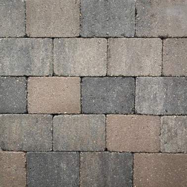 Trommel betonstraatsteen 21x10,5x6cm oud drachten antiek