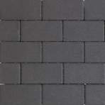 Design brick 21x10,5x8cm black