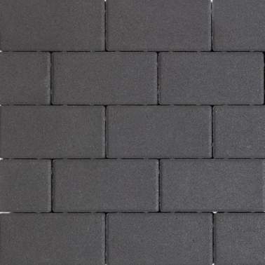 Design brick 21x10,5x6cm black
