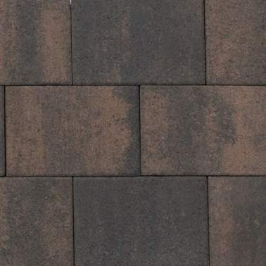 Nature top 20x30x6cm rusty black