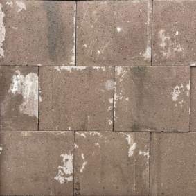 PARTIJ Straksteen 30x40x6cm roodbruin