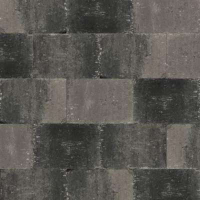 PARTIJ Abbeystone 20x30x6cm grijs zwart