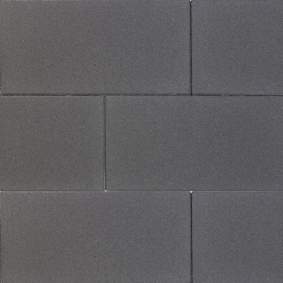 H2O comfort square 40x80x5cm black