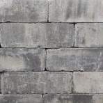 Linea palissade 15x15x60cm getrommeld grijs zwart
