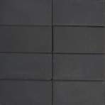 Halve betontegels 15x30x4,5cm antraciet