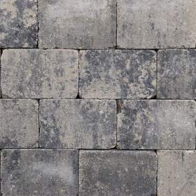Trommelsteen 21x14x7cm oud Dokkum