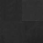 Tuintegels 60x60x5cm zwart ZVK zonder facet