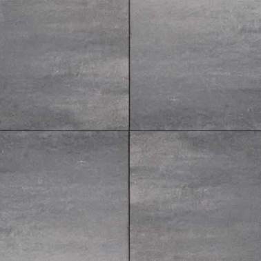 H2O Design glad Square 60x60x5cm Nero Grey Emotion