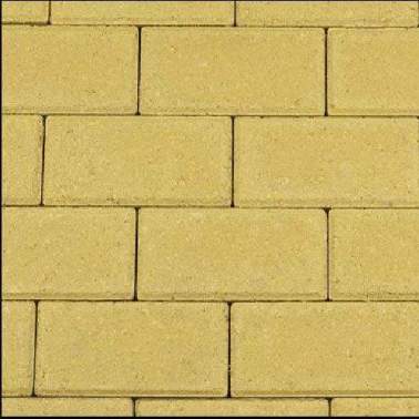 Betonklinker 21x10,5x8cm geel