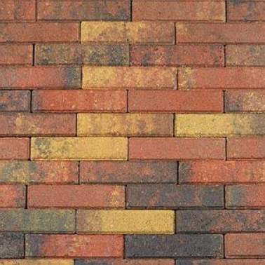 Strak waalformaat 20x5x6cm bont gv